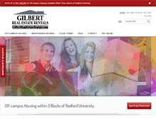 Tablet Screenshot of gilbertrealestaterentals.com